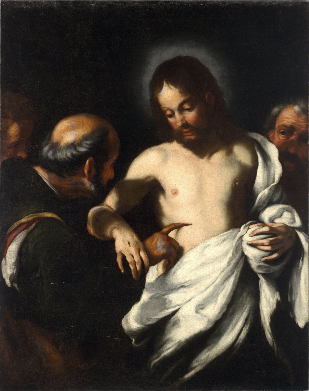Szent Tamás hihetetlen volta alkotó: Bernardo Strozzi