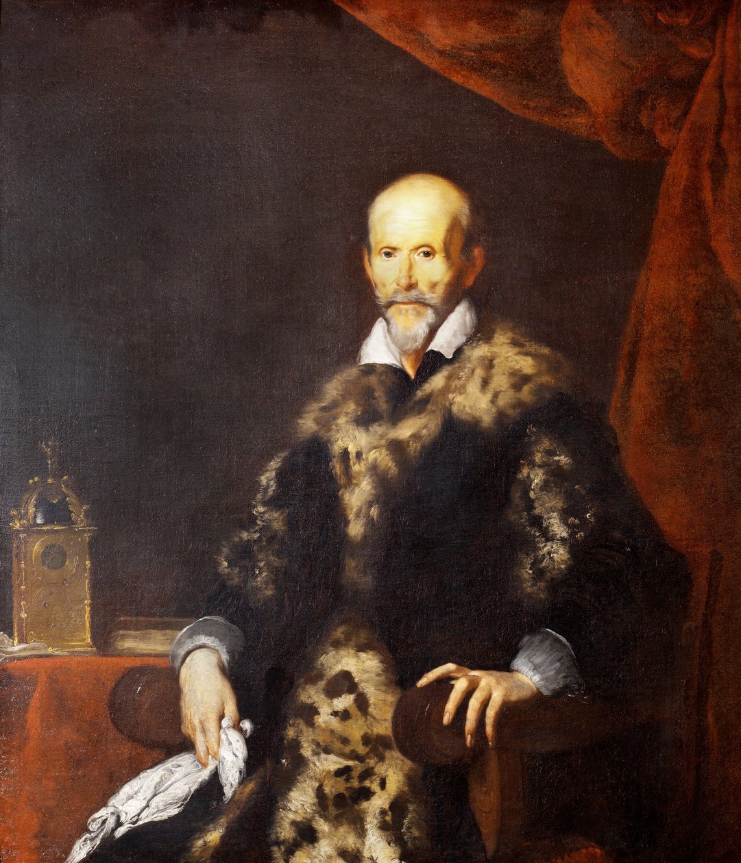 Egy genovai nemes portréja, 1615. alkotó: Bernardo Strozzi