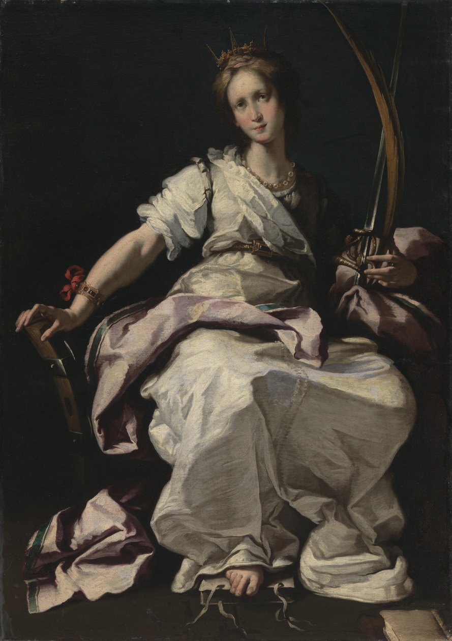 Alexandriai Szent Katalin alkotó: Bernardo Strozzi