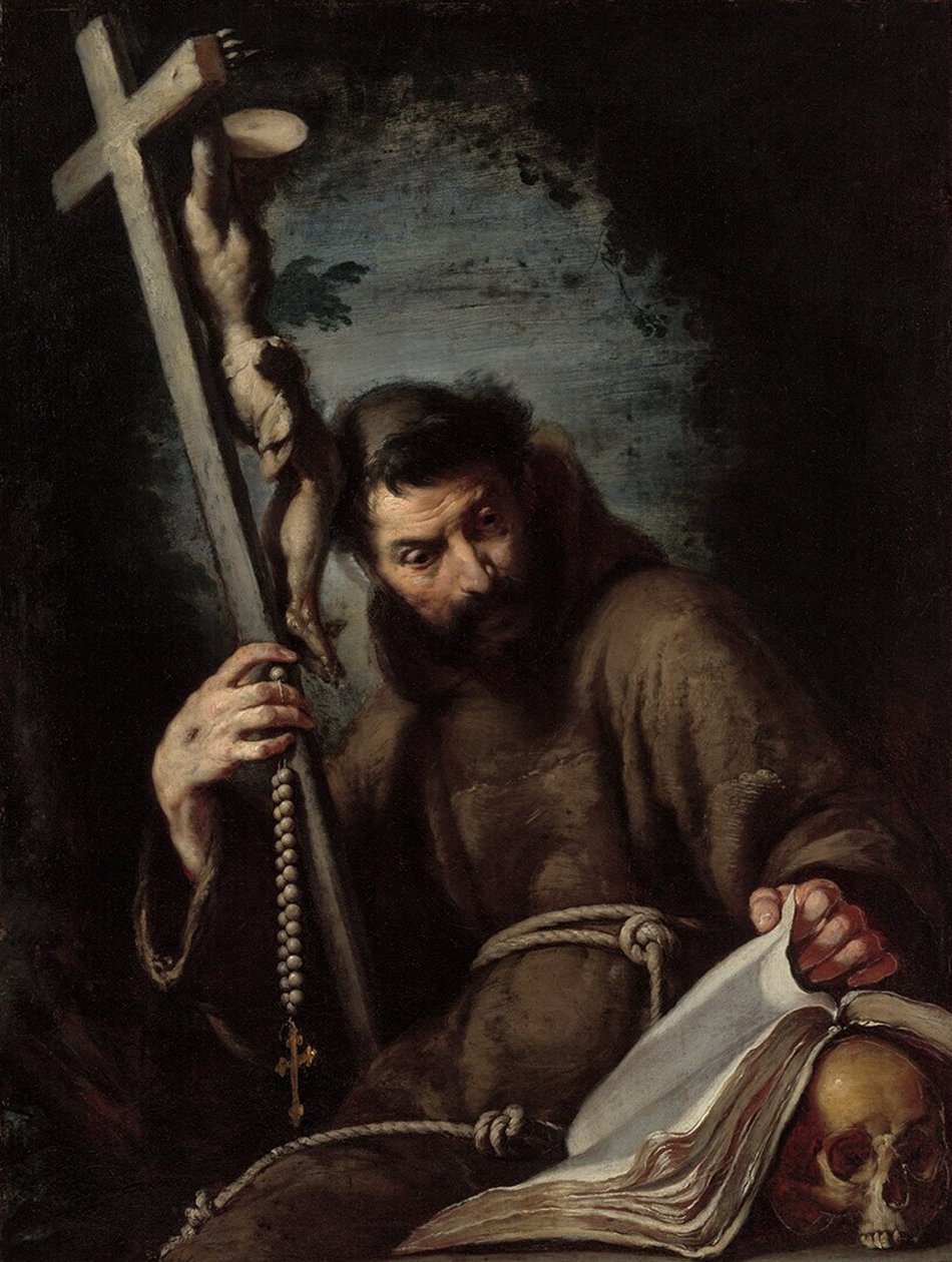 Szent Ferenc alkotó: Bernardo Strozzi