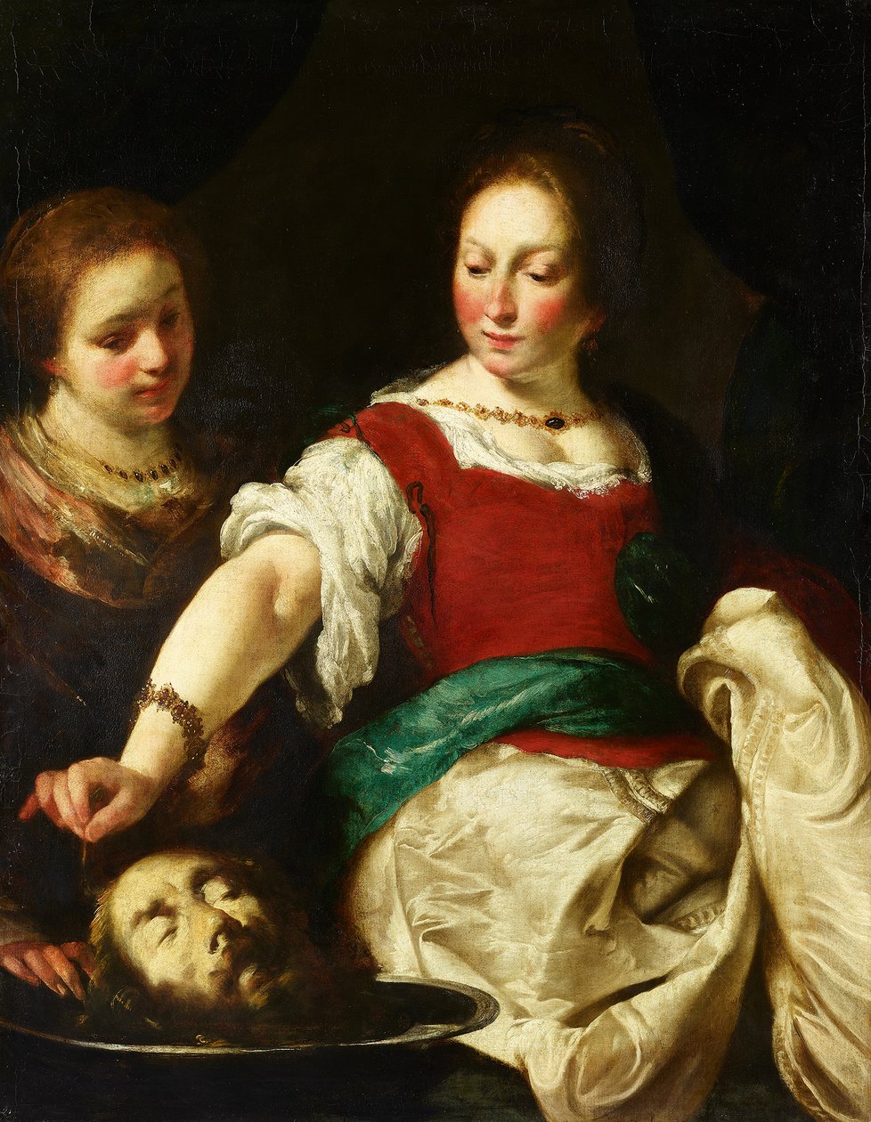 Salome Keresztelő János fejével alkotó: Bernardo Strozzi