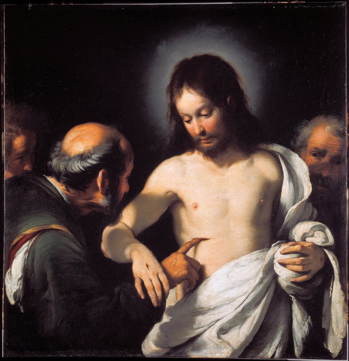 Szent Tamás festménye, Bernardo Strozzi (1581-1644) Méret: 101 x 97,5 cm Genes, Musei di Strada Nuova (korábban Palazzo Bianco) alkotó: Bernardo Strozzi