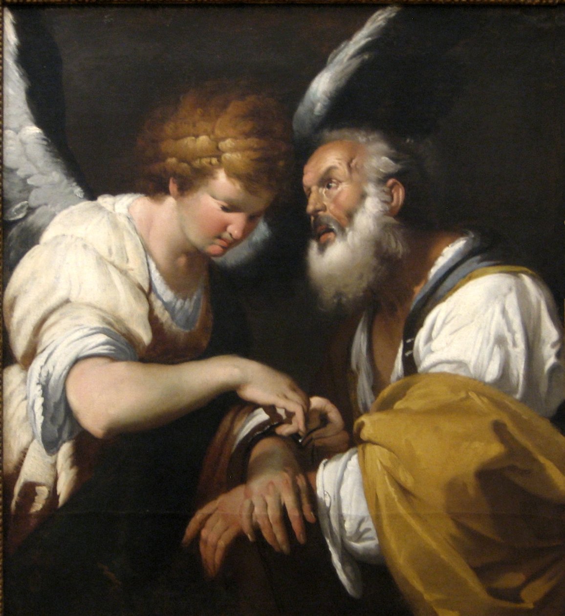 Szent Péter felszabadítása alkotó: Bernardo Strozzi