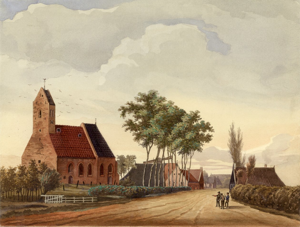 Lutjegast templommal alkotó: Bernardus Bueninck