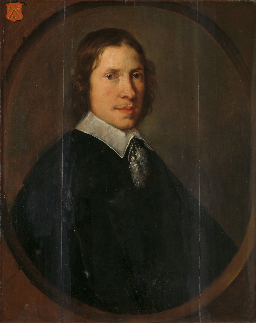 François Leydecker, Tholen polgármesterének portréja alkotó: Bernardus Swaerdecroon