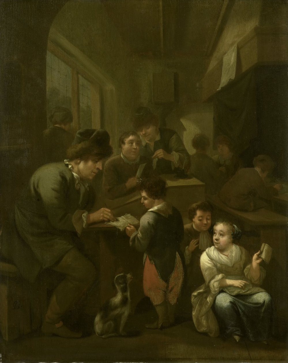Az iskolamester alkotó: Bernardus van Schijndel