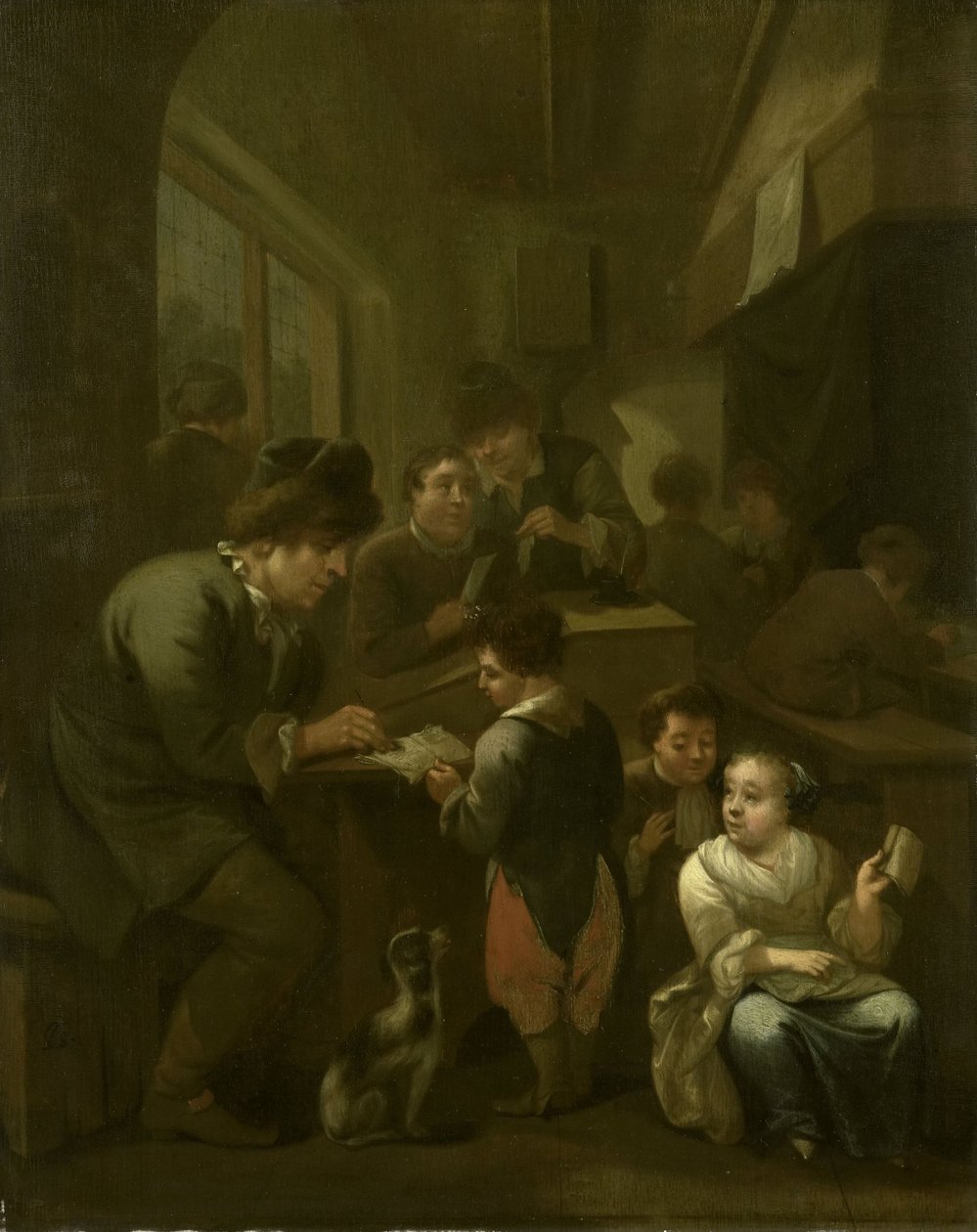 Az iskolamester alkotó: Bernardus van Schijndel