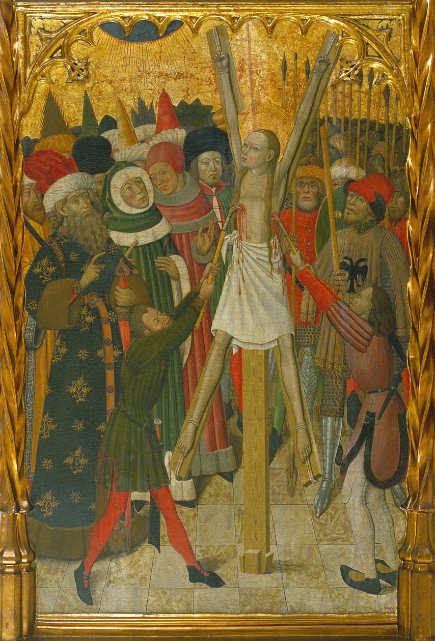 Szent Eulalia vértanúsága, 1442-1445 alkotó: Bernat Martorell the Elder