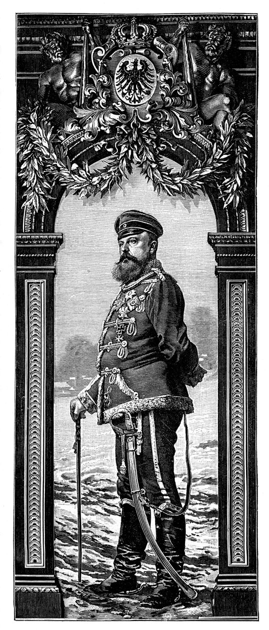 Friedrich Karl porosz herceg, 1900. alkotó: Berner