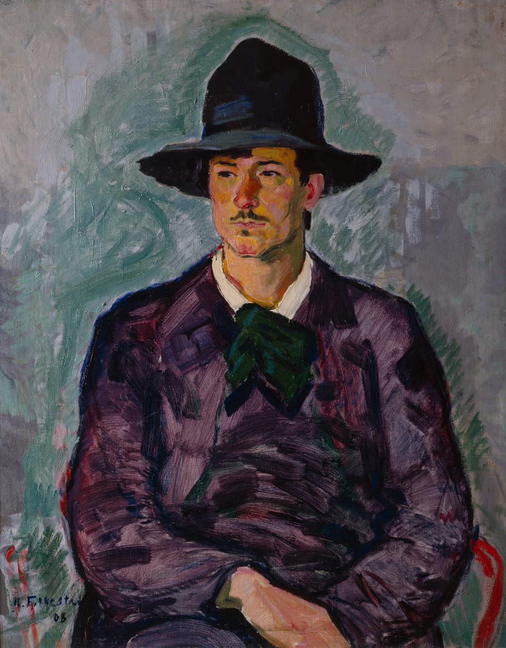 Theodor Laurey festő alkotó: Bernhard Dorotheus Folkestad