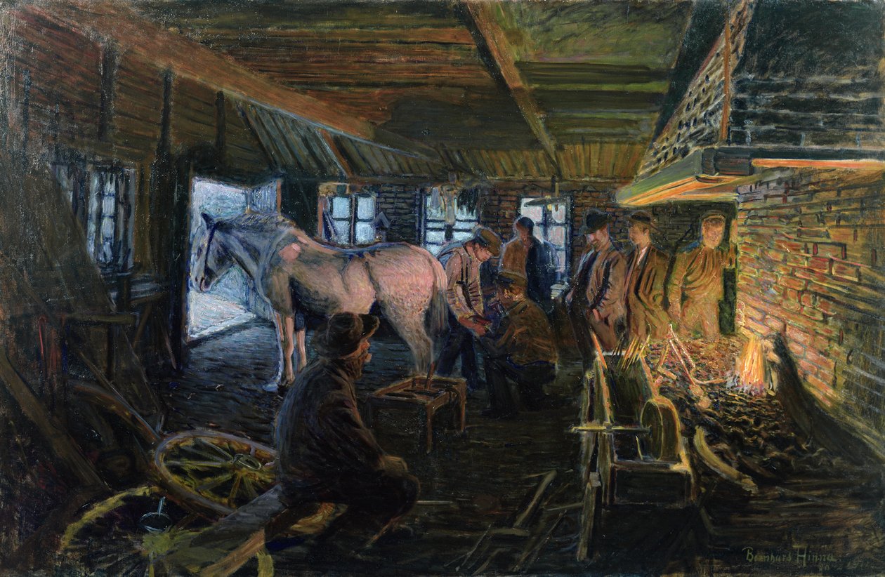 A Smithben alkotó: Bernhard Hinna