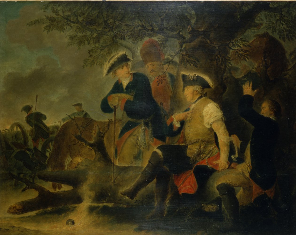 "Nem sok ágyúgolyót láthatott" alkotó: Bernhard Rode