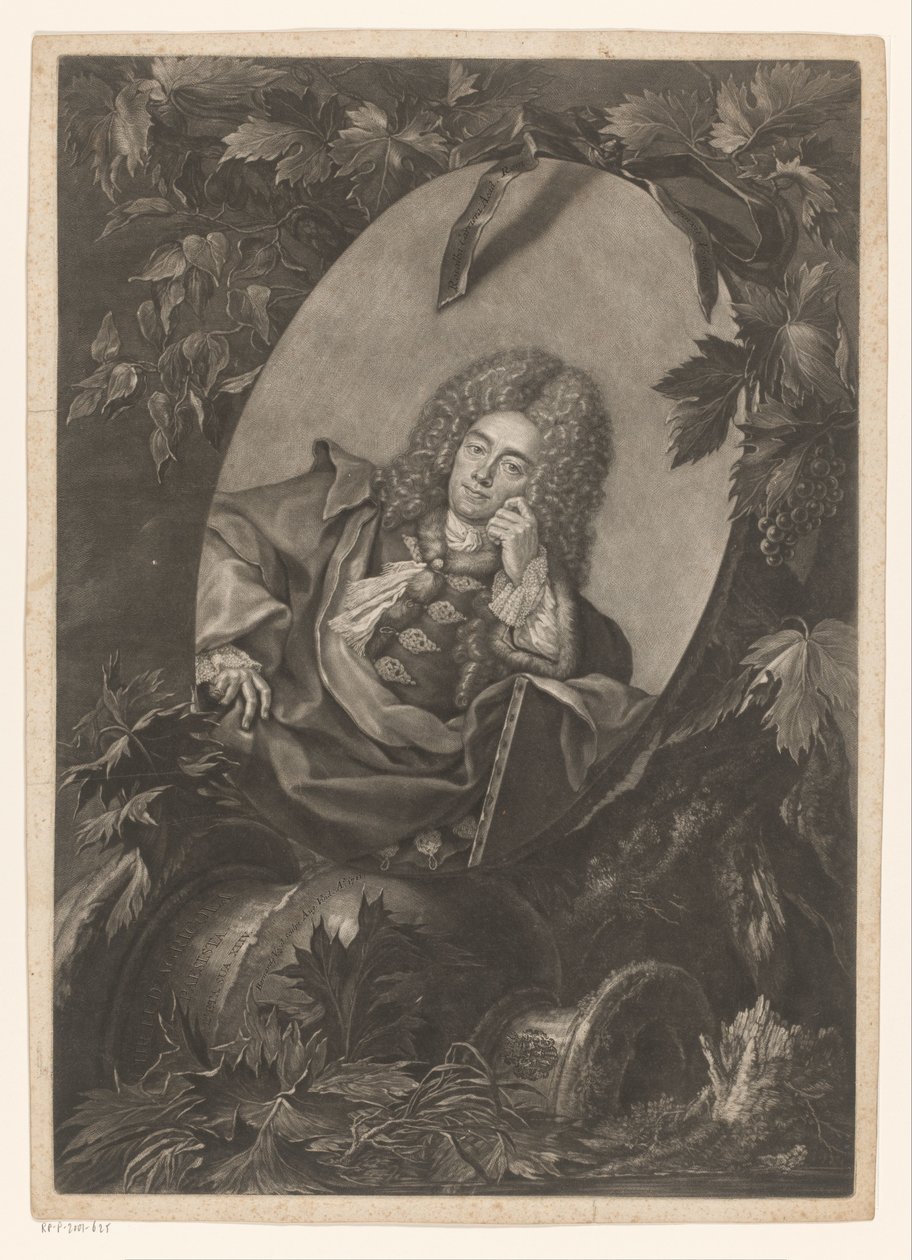 Christoph Ludwig Agricola portréja alkotó: Bernhard Vogel