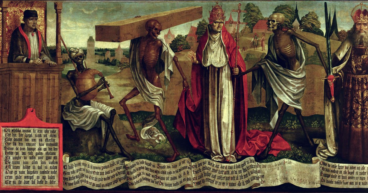 Haláltánc, 1499 körül (részlet) alkotó: Bernt Notke