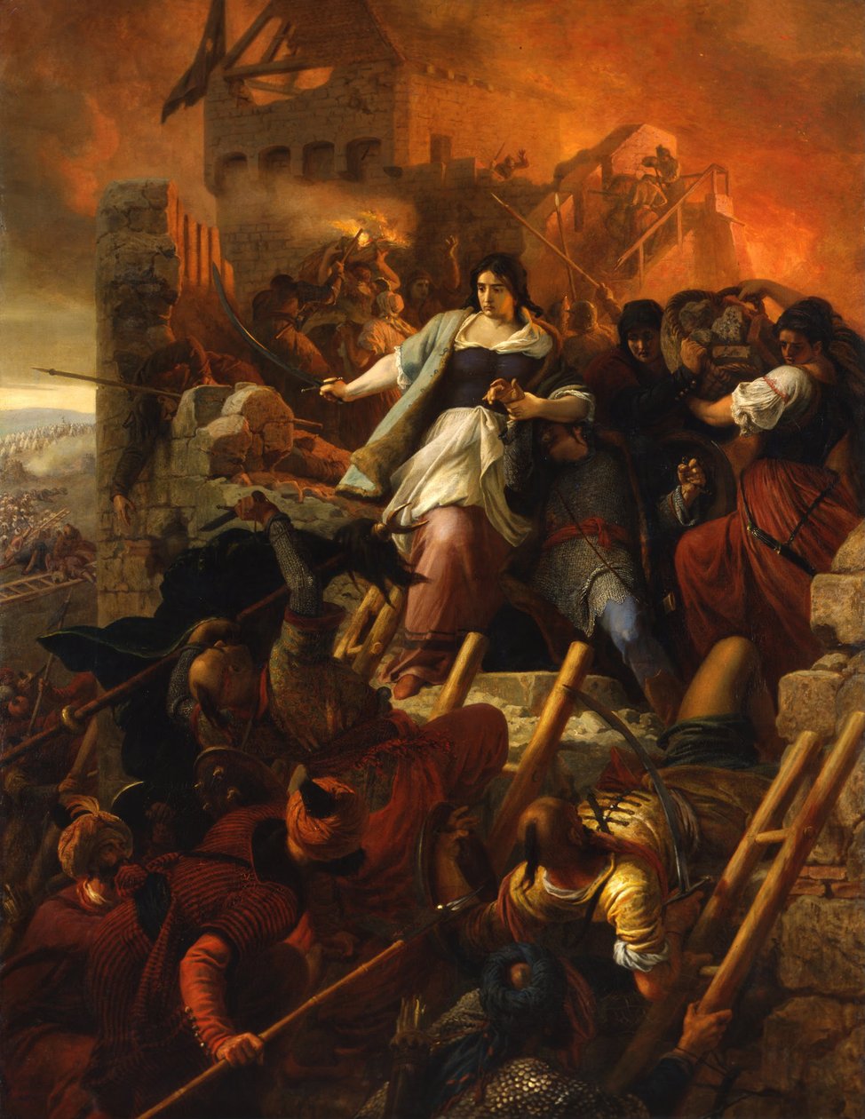 Az egri nők, 1867 alkotó: Bertalan Székely
