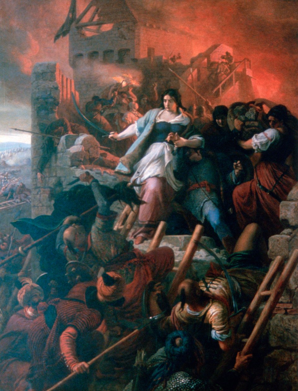 Az egri nők, 1867 alkotó: Bertalan Székely