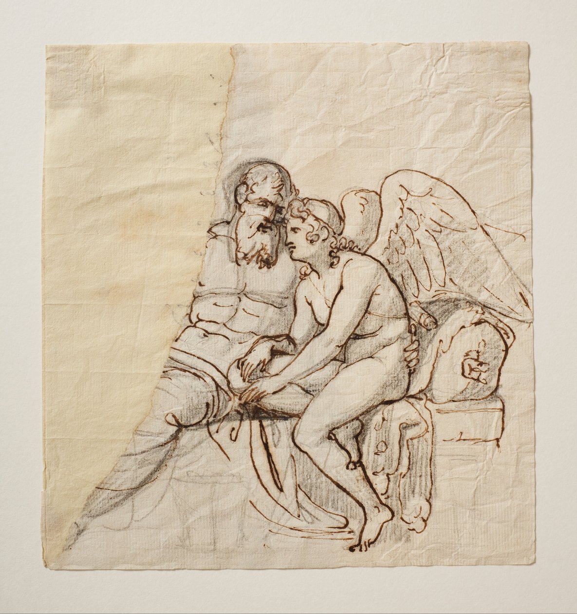 Cupido és Anakreón alkotó: Bertel Thorvaldsen