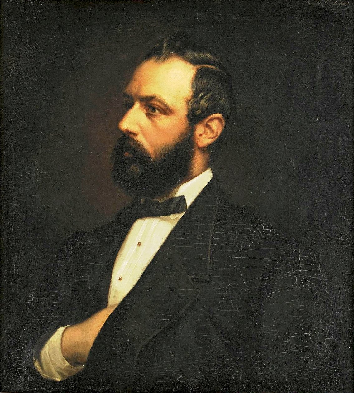 Károly arcképe alkotó: Bertha Valerius