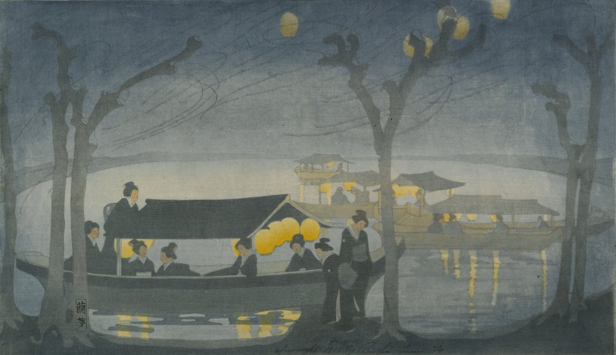 A folyón alkotó: Bertha Boynton Lum