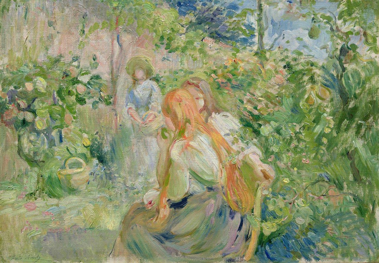 A Roche-Plate-i kertben, 1894 alkotó: Berthe Morisot