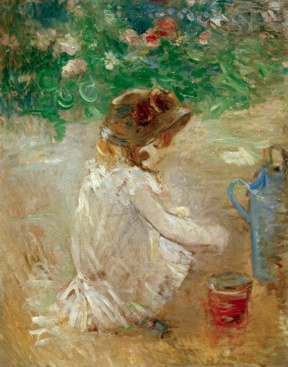 Homokpiték alkotó: Berthe Morisot