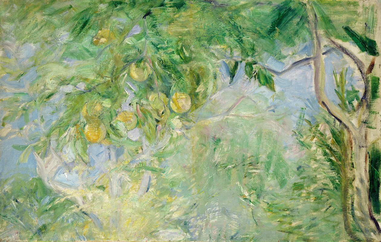 Narancsfa ágai, 1889 alkotó: Berthe Morisot