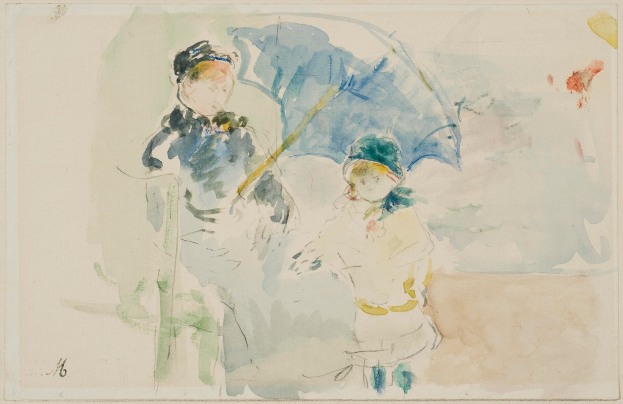 Szép strand alkotó: Berthe Morisot