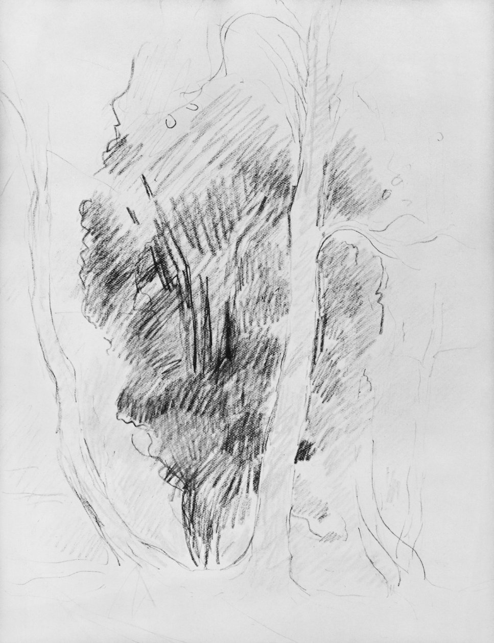 Tanulmány a fákról, 1893 alkotó: Berthe Morisot