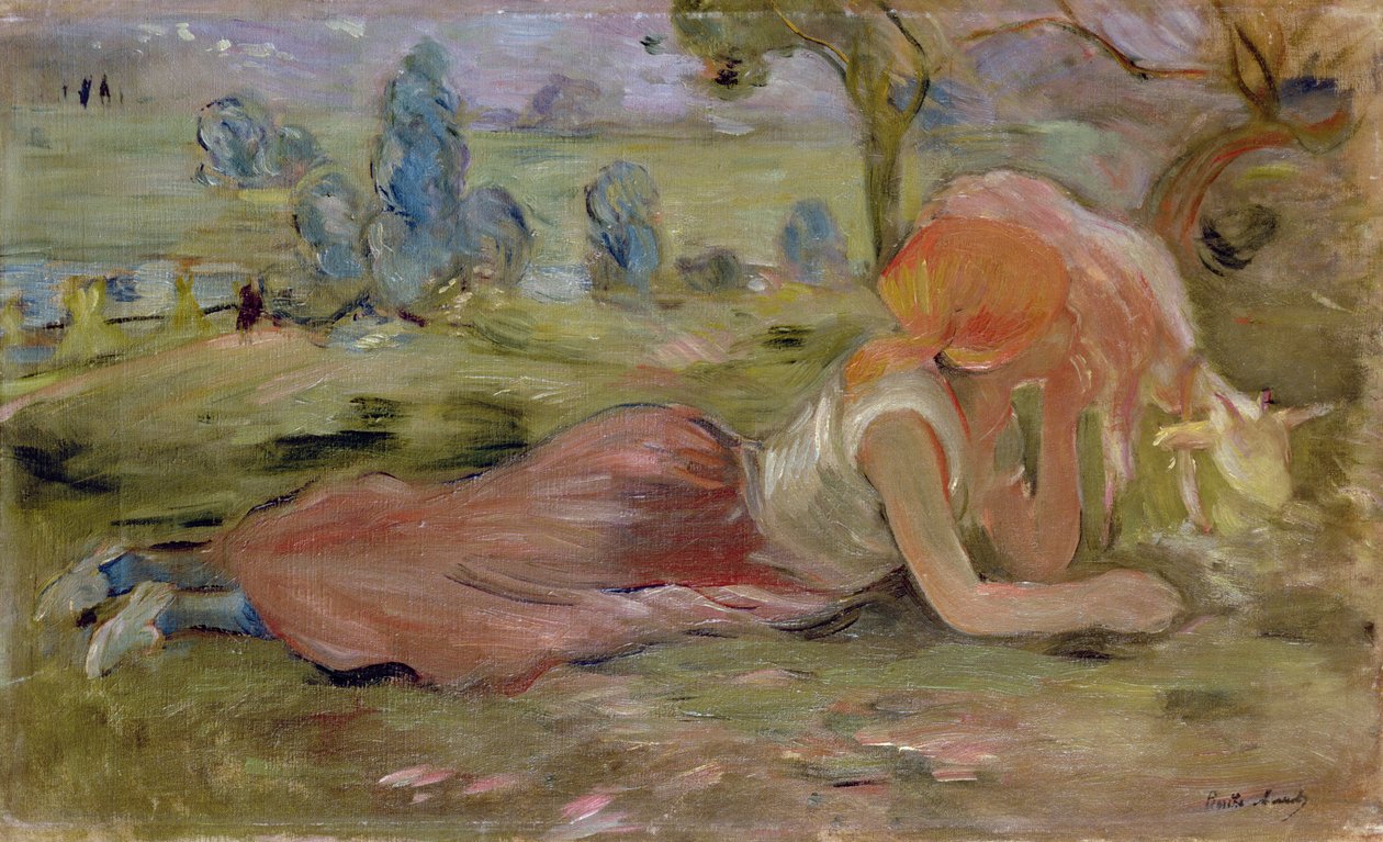 A kecskepásztor, 1891 alkotó: Berthe Morisot