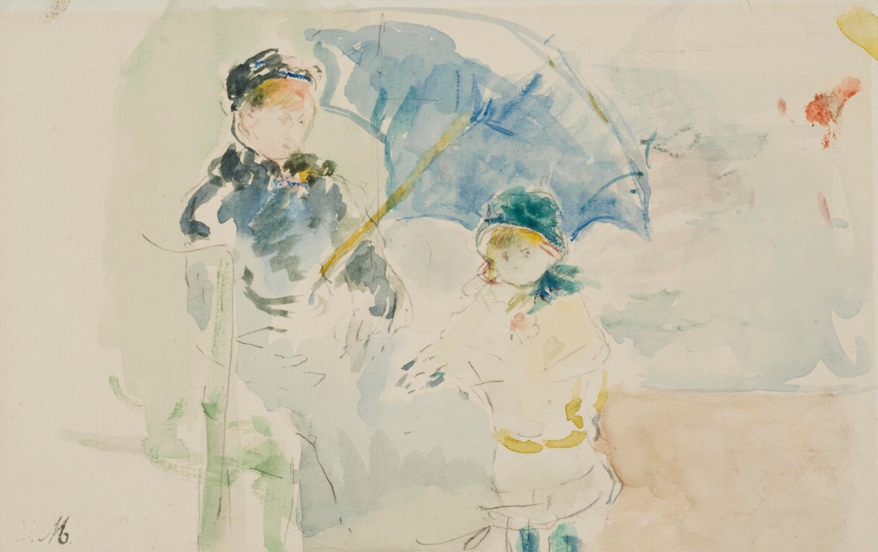 A nizzai tengerparton alkotó: Berthe Morisot