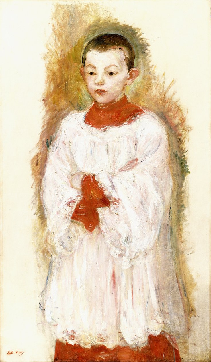Kórusfiú, 1894 alkotó: Berthe Morisot