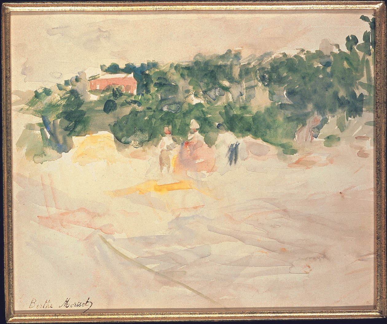 A bougivali betakarítás, 1882 alkotó: Berthe Morisot