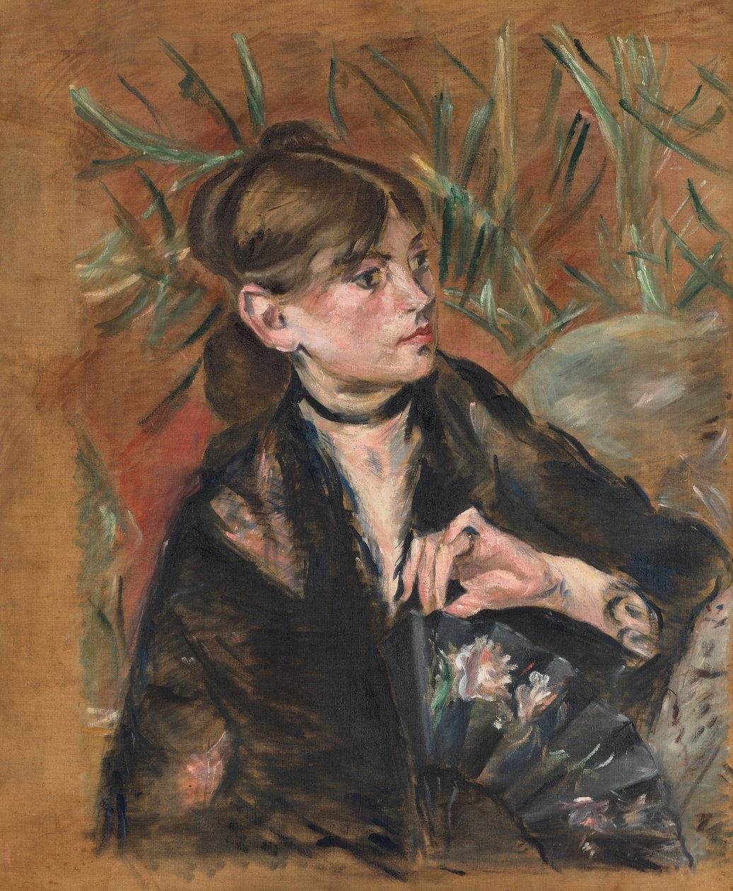 Kislány szőke hajjal alkotó: Berthe Morisot