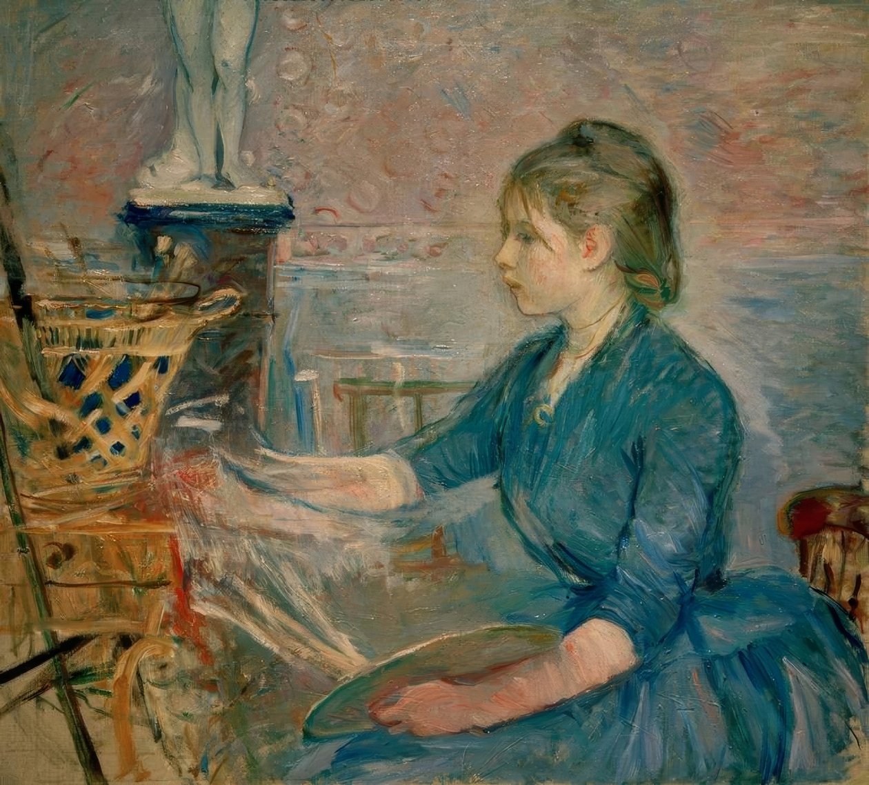 Paule Gobillard festménye alkotó: Berthe Morisot