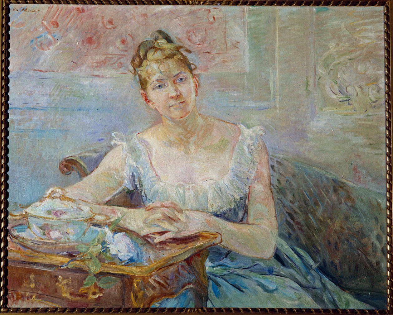 Portrait of Louise Riesener alkotó: Berthe Morisot