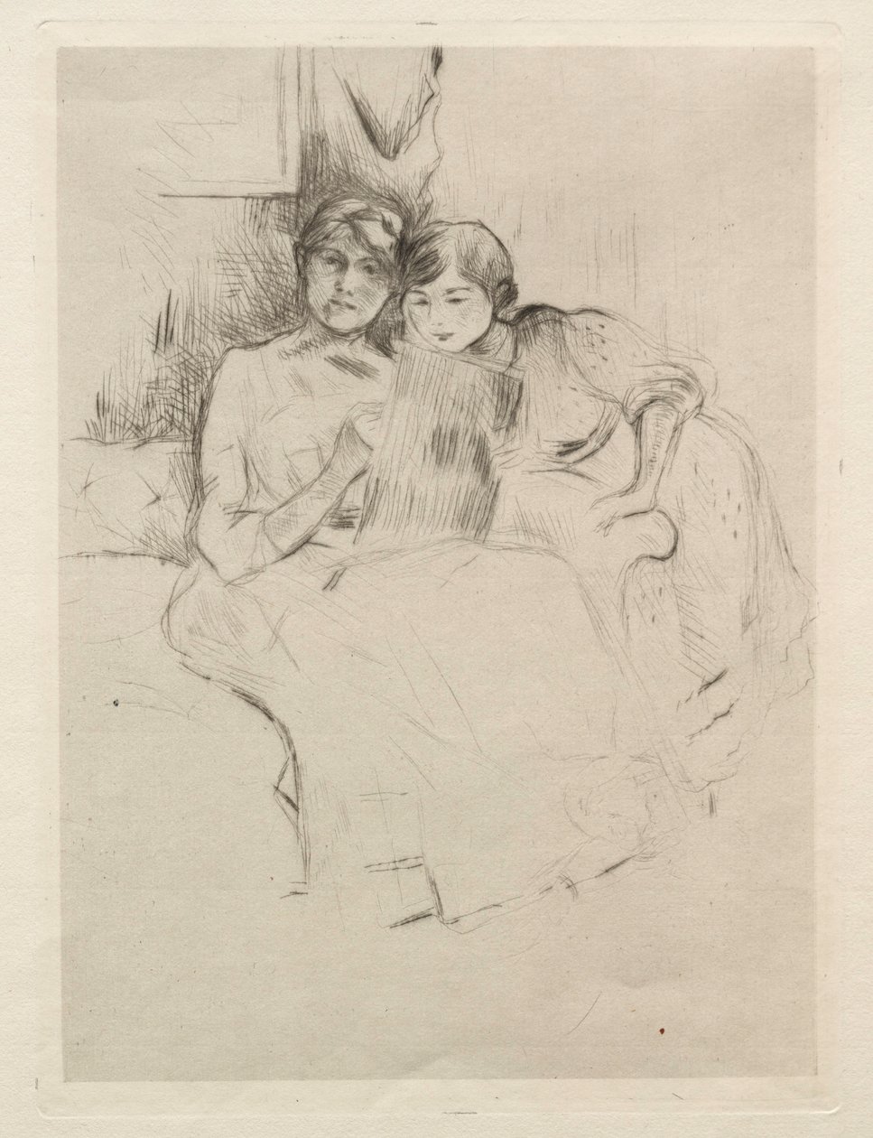 Vázlatkészítés. alkotó: Berthe Morisot
