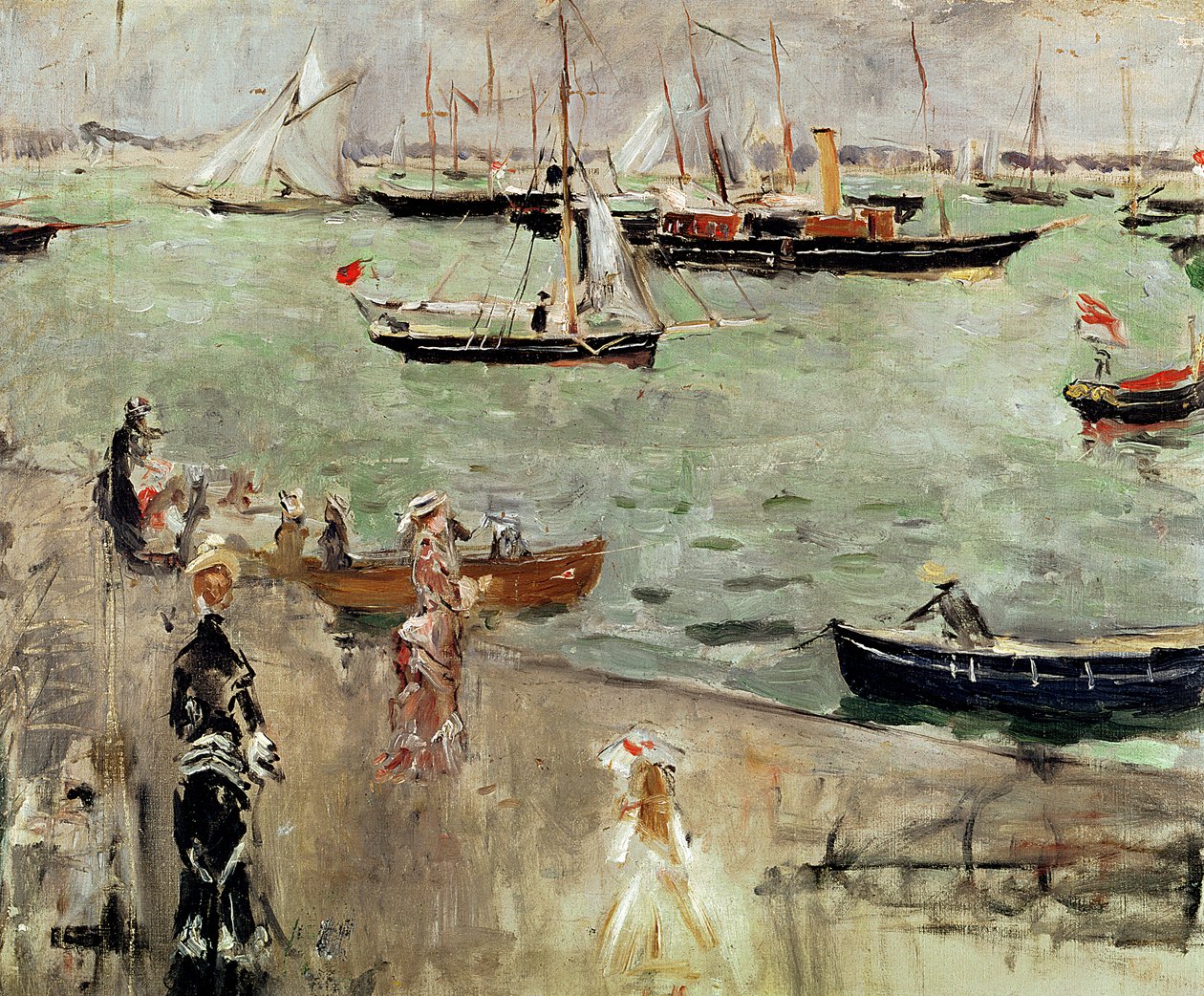 Wight-sziget alkotó: Berthe Morisot
