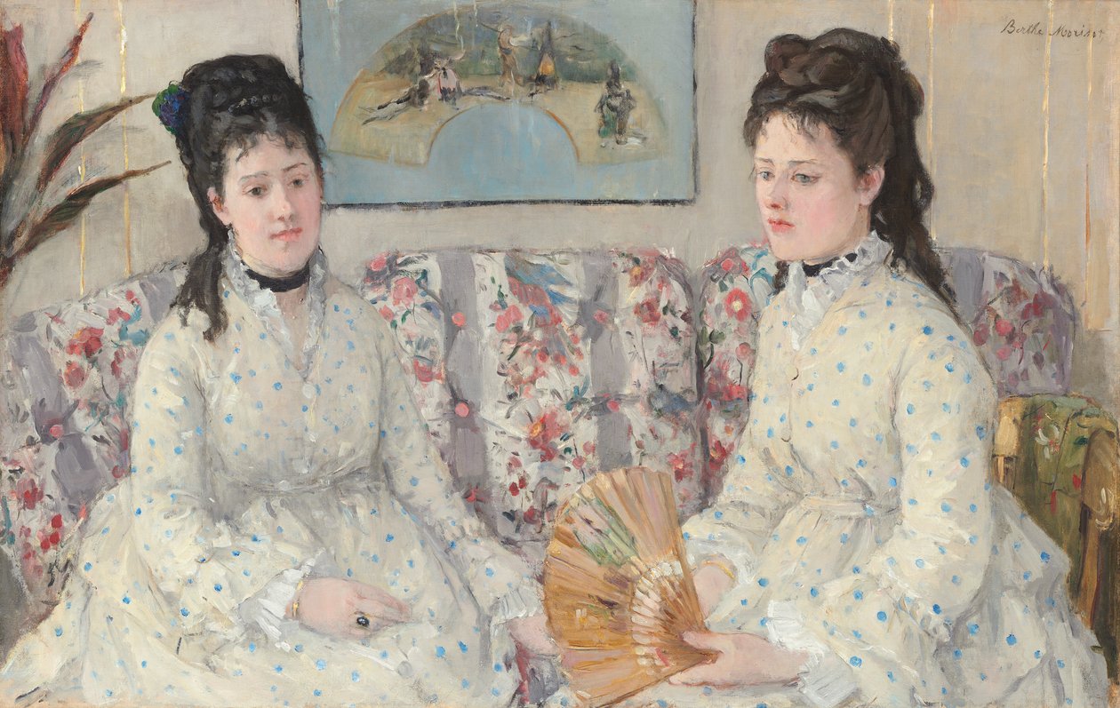 A nővérek, 1869 alkotó: Berthe Morisot