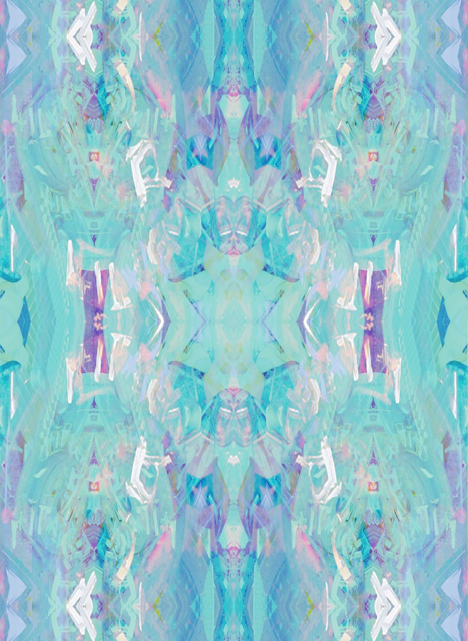 Aqua, 2014 (vegyes technika, digitális nyomtatás) alkotó: Beth Travers