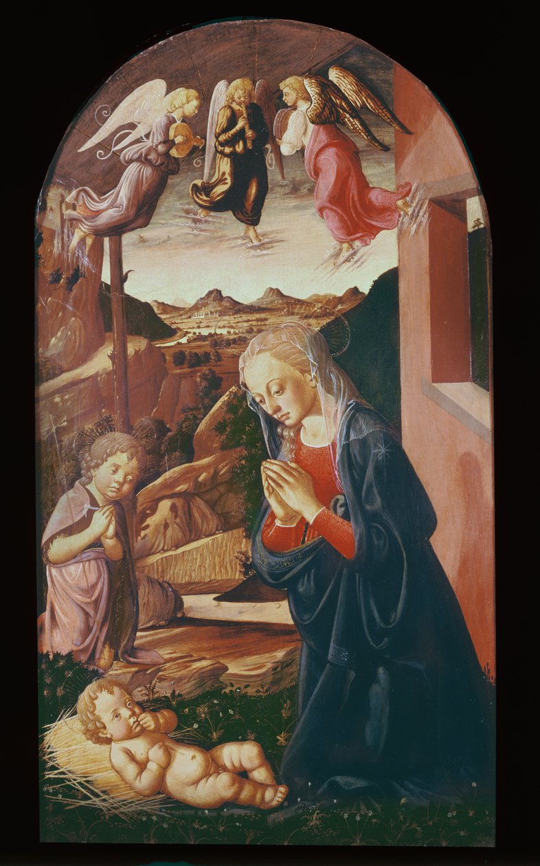 Madonna és gyermeke (panel) alkotó: Biagio di Antonio