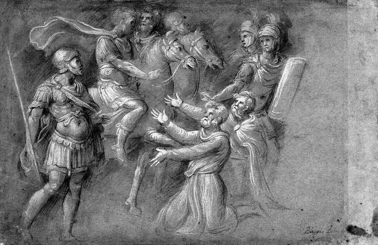 A Neptunusz elrabolja Caenist alkotó: Biagio Pupini
