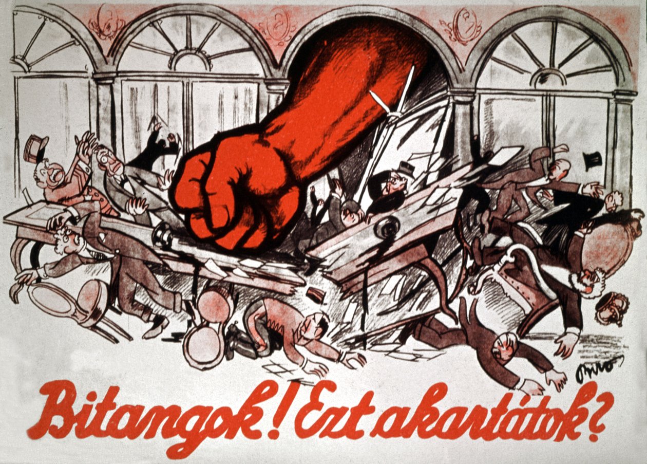 Gazember! Ezt akartad 1919 (plakát) alkotó: Biro Mihaly