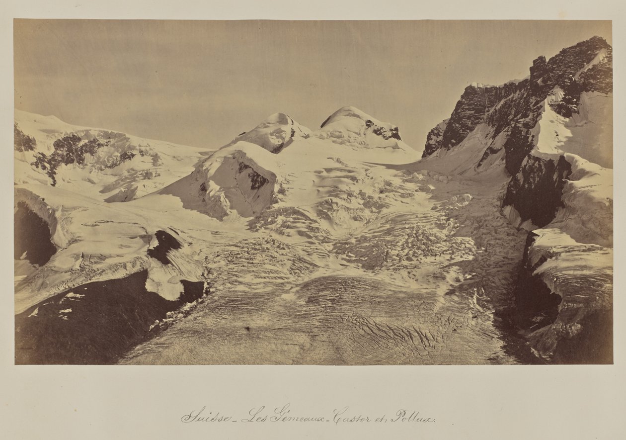 Svájc - Les Gémeaux - Castor és Pollux alkotó: Bisson Frères