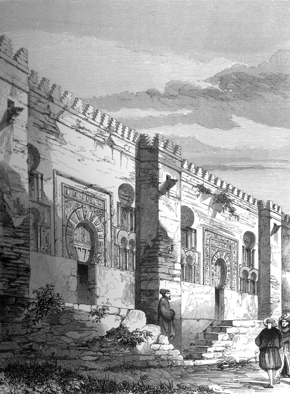A Mezquita, Cordoba, Spanyolország, 1849. alkotó: Bisson and Cottard