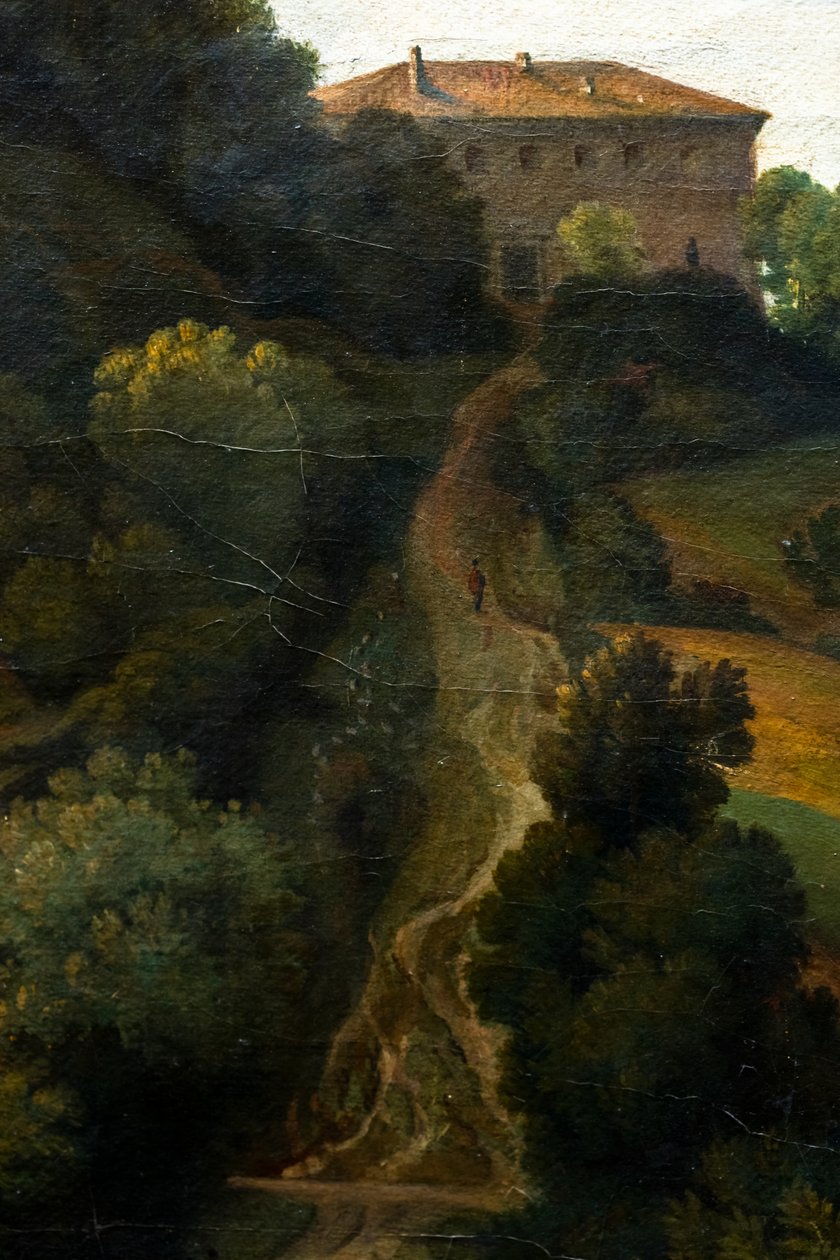 A római Villa Madame, részlet alkotó: Blaise-Alexandre Desgoffe
