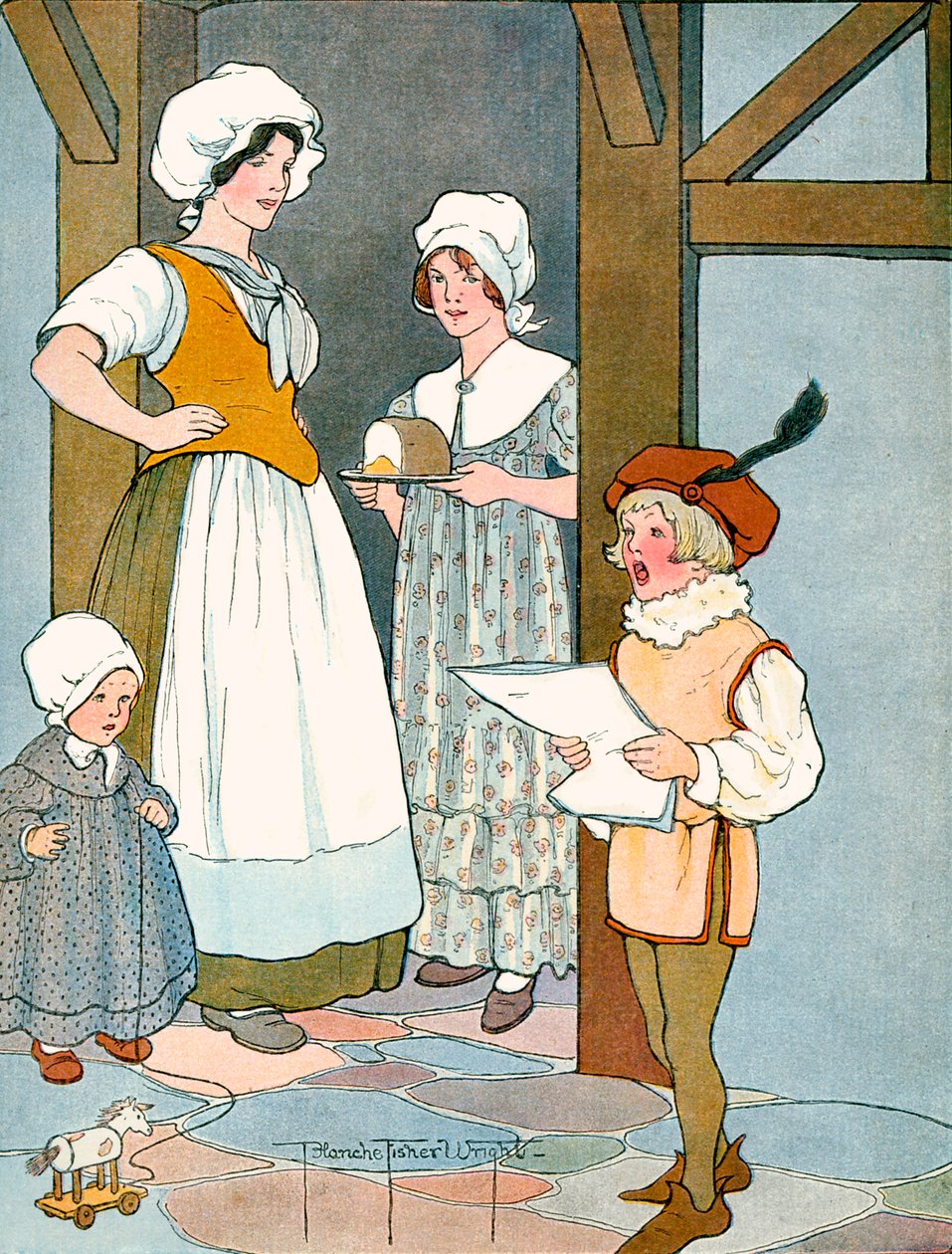 Kis Tom Tucker, Blanche Fisher Wright alkotó: Blanche Fisher Wright