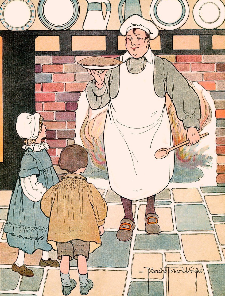 Pat-a-Cake, illusztrálta Blanche Fisher Wright alkotó: Blanche Fisher Wright