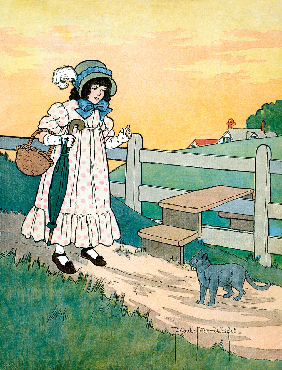 Pussey-Cat Pussey-Cat, illusztrálta Blanche Fisher Wright alkotó: Blanche Fisher Wright
