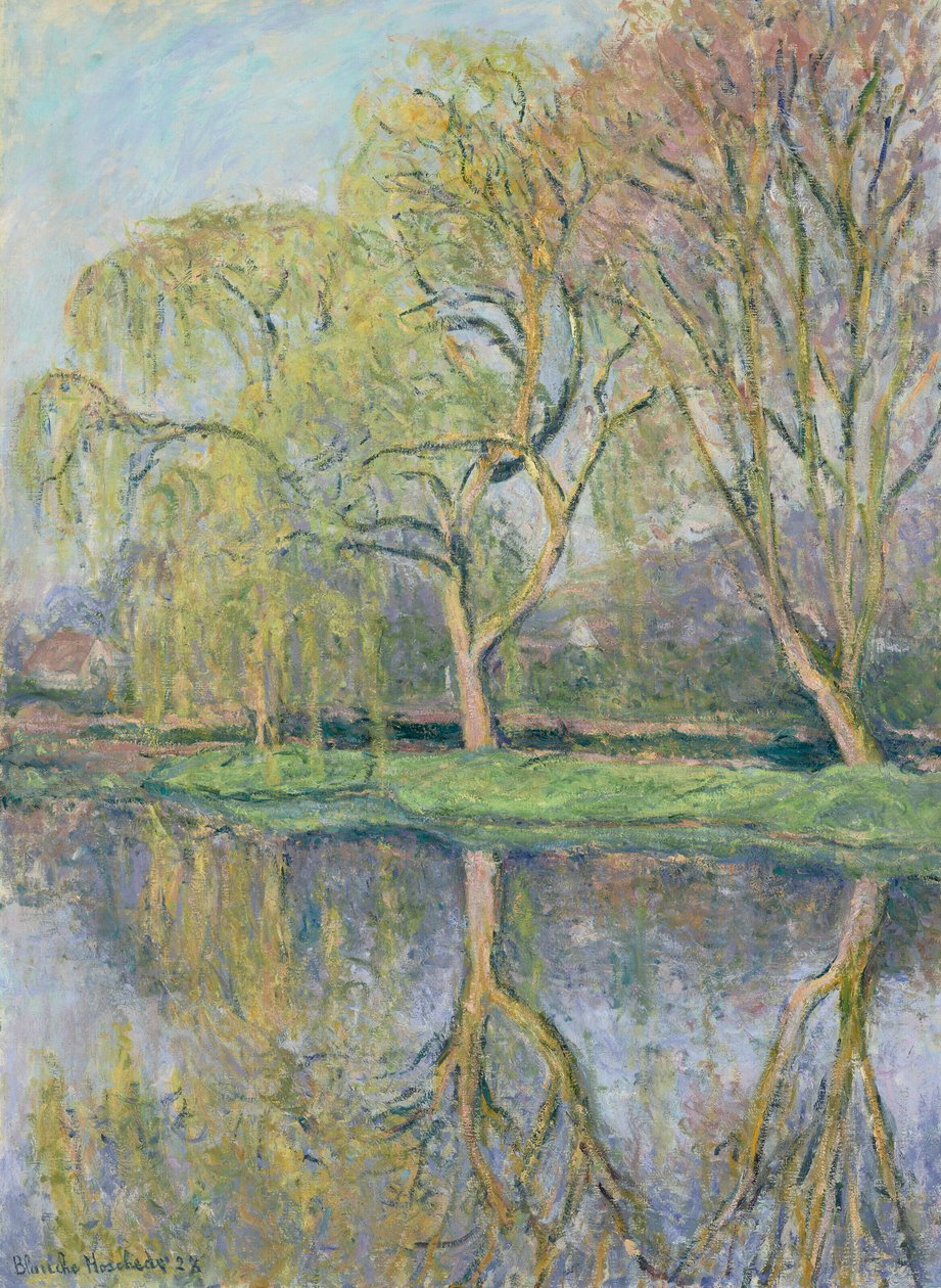 Francia: Le Printemps (A giverny-i tavirózsás tó) alkotó: Blanche Hoschede Monet