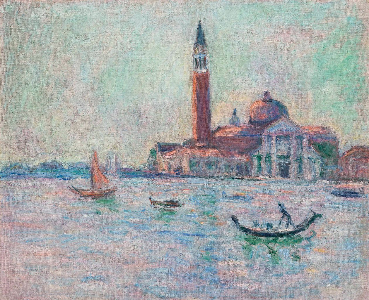 Francia: Venise, la Salute alkotó: Blanche Hoschede Monet